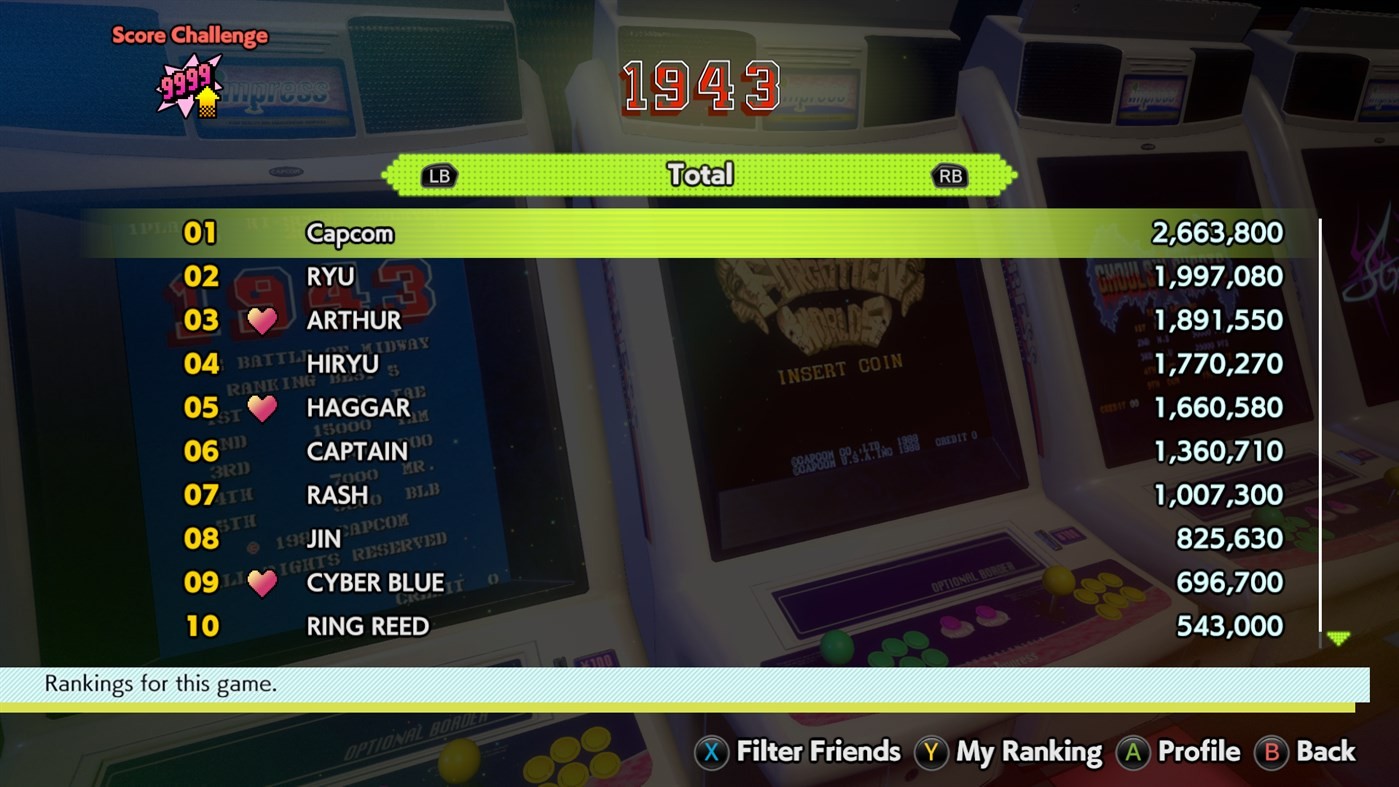 Capcom Arcade Stadium